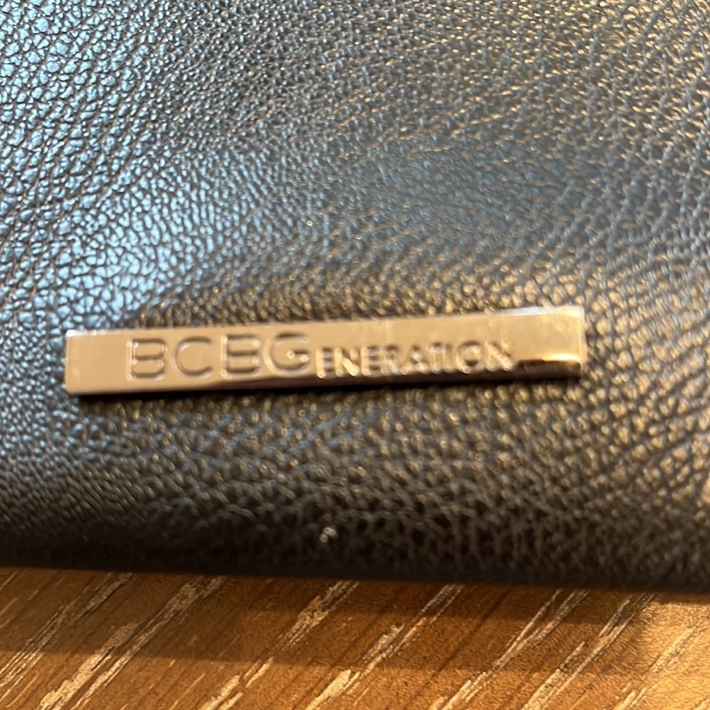 Bcbgeneration Beaded Leather Envelope Clutch - image 3